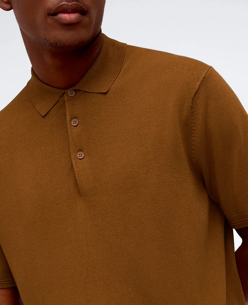 Short Sleeve Sweater Polo
