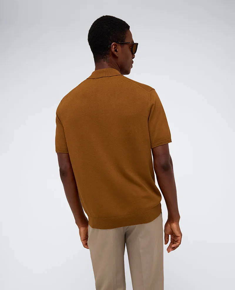 Short Sleeve Sweater Polo