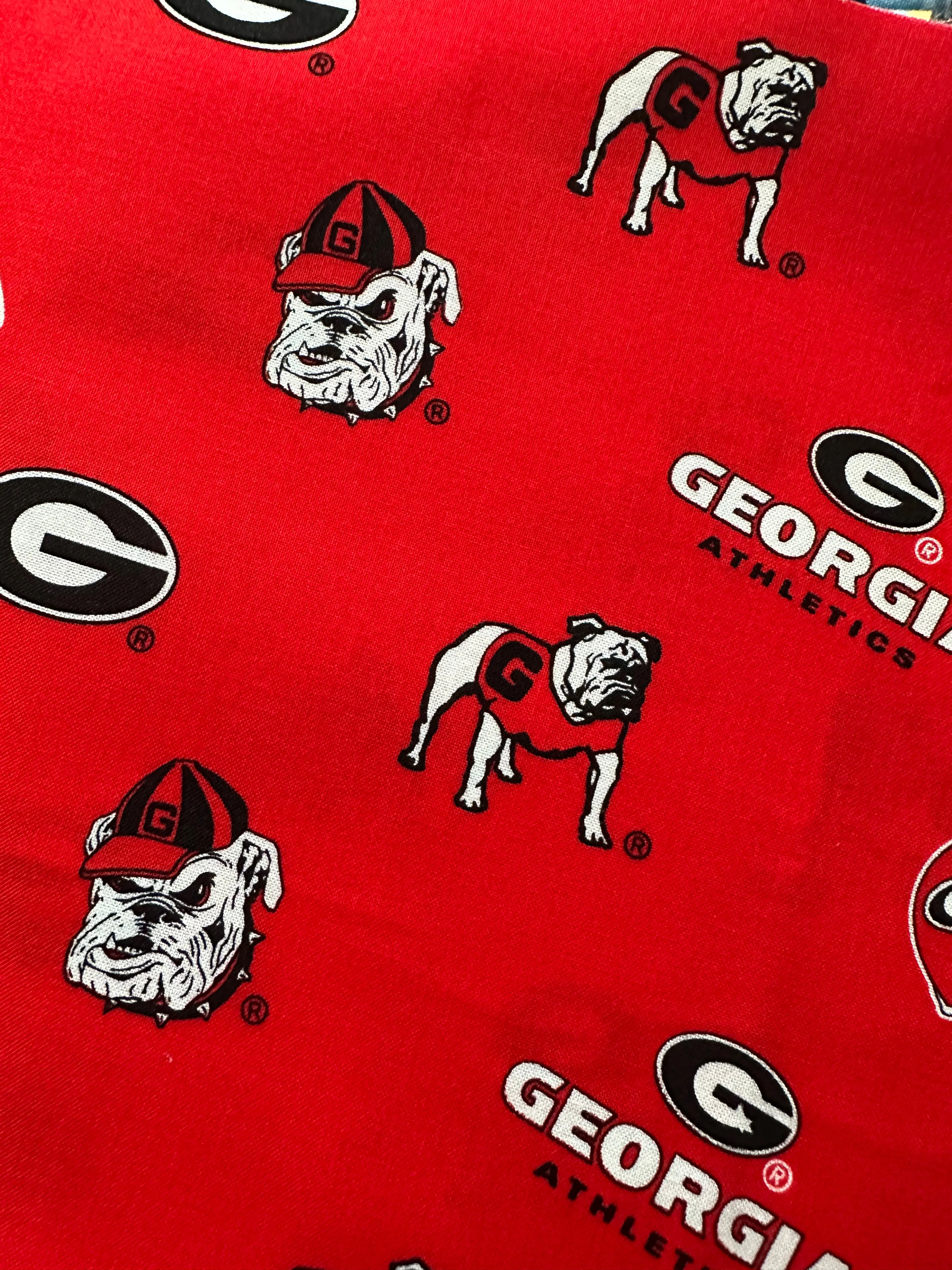 University of Georgia UGA Zipper Bag
