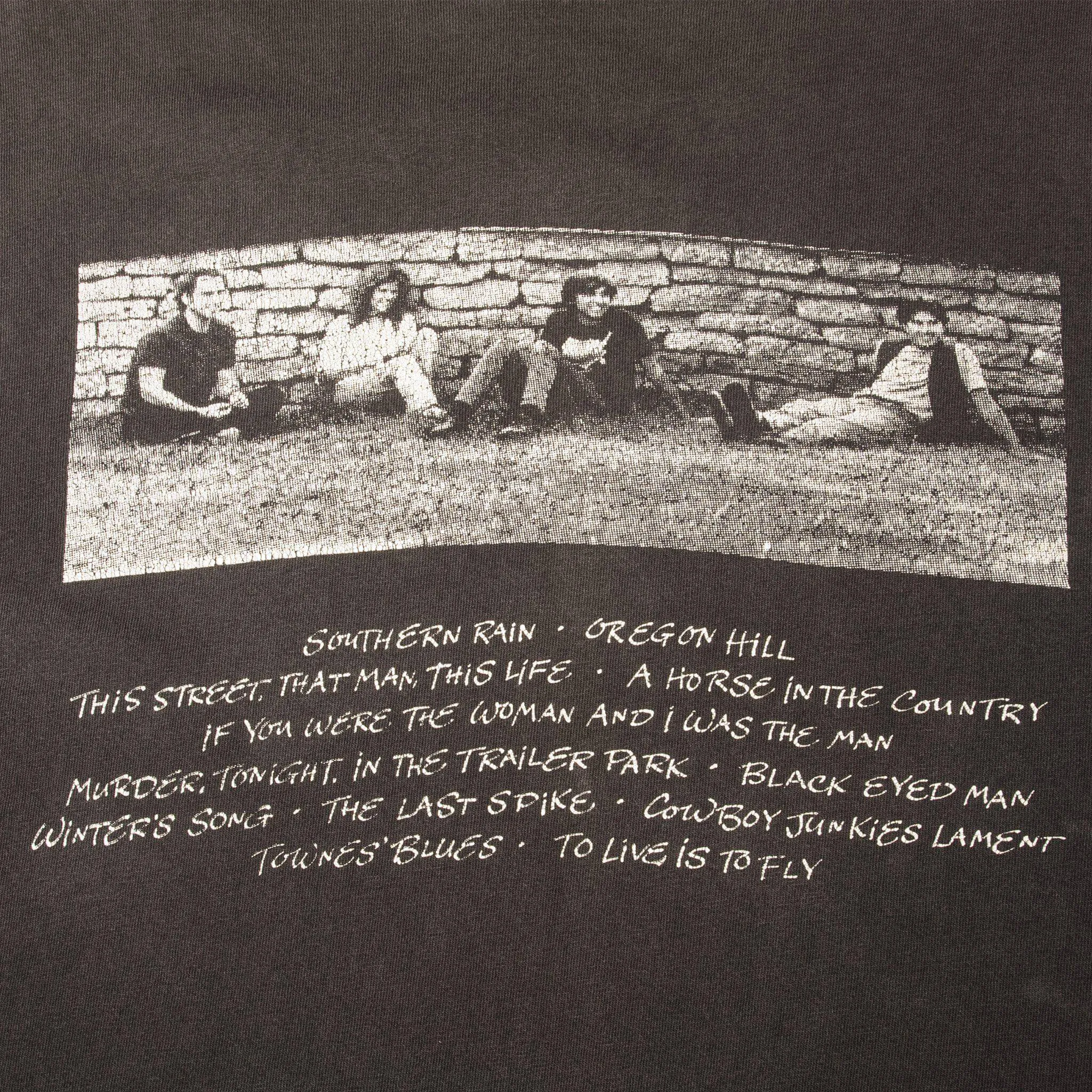 VINTAGE COWBOY JUNKIES TEE SHIRT 1990s SIZE XL MADE IN USA